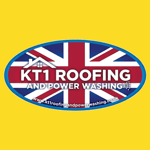 KT1 Roofing and Power Washing logo gold