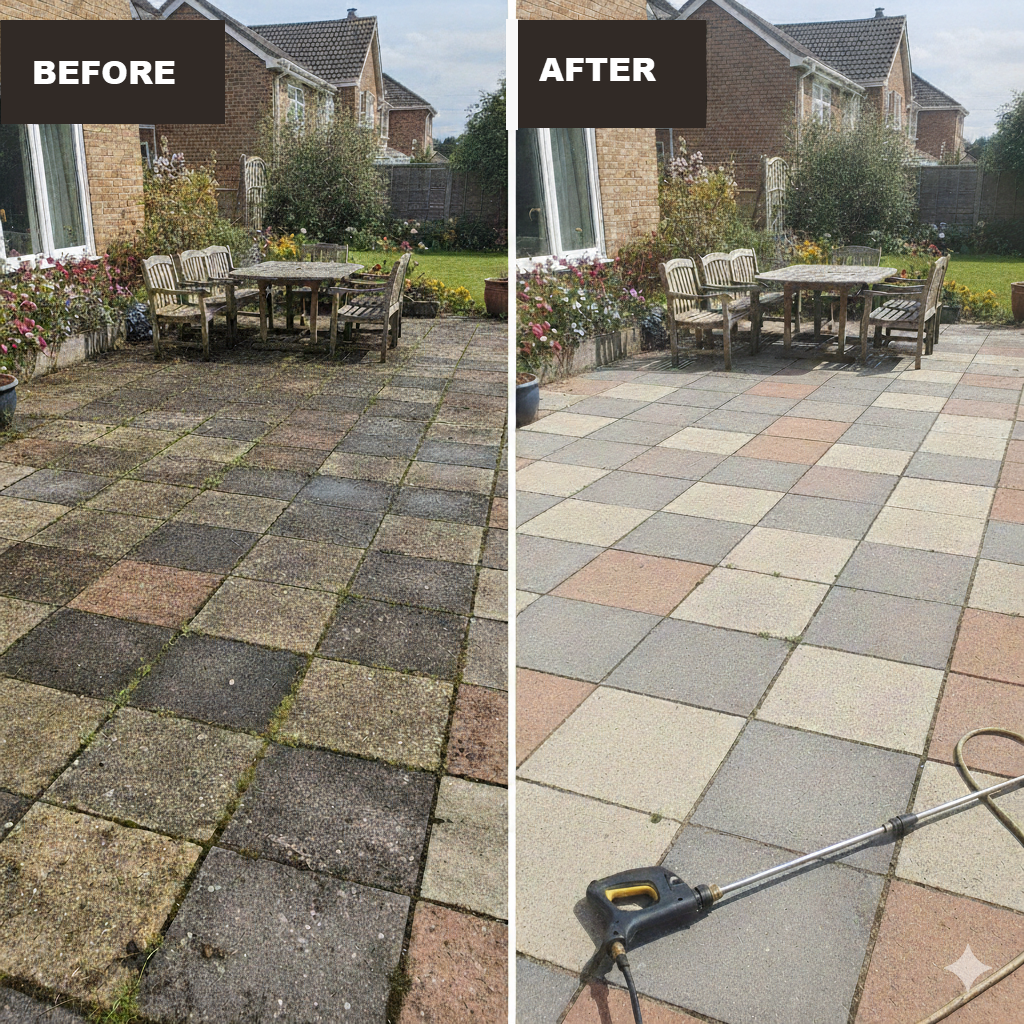 Paving cleaning